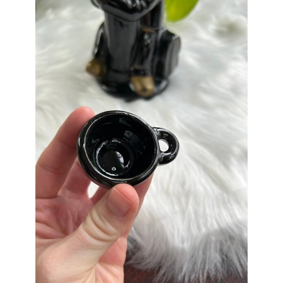 Vintage whisky decanter man pole streetlight sake sat shot glasses - Picture 7 of 7